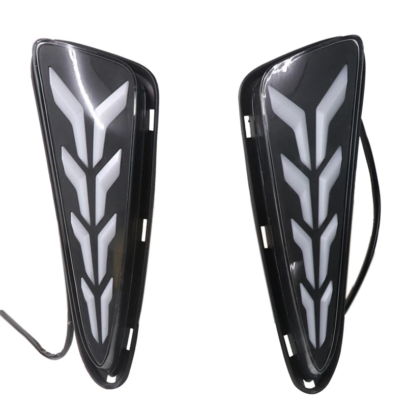 

2 шт. для Toyota C-HR Yize 2017-2019 с трехцветными дневными ходовыми огнями