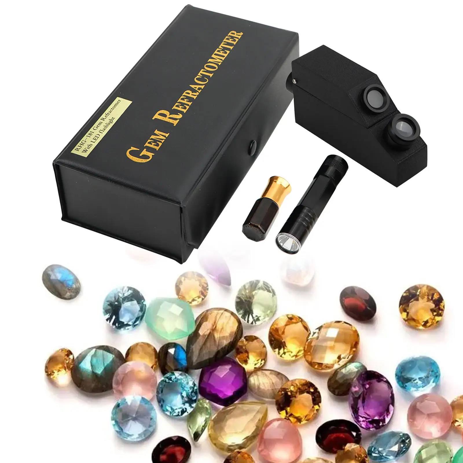 Аксессуары для рефрактометра GEM Professional с фонариком Компактный преломляющий