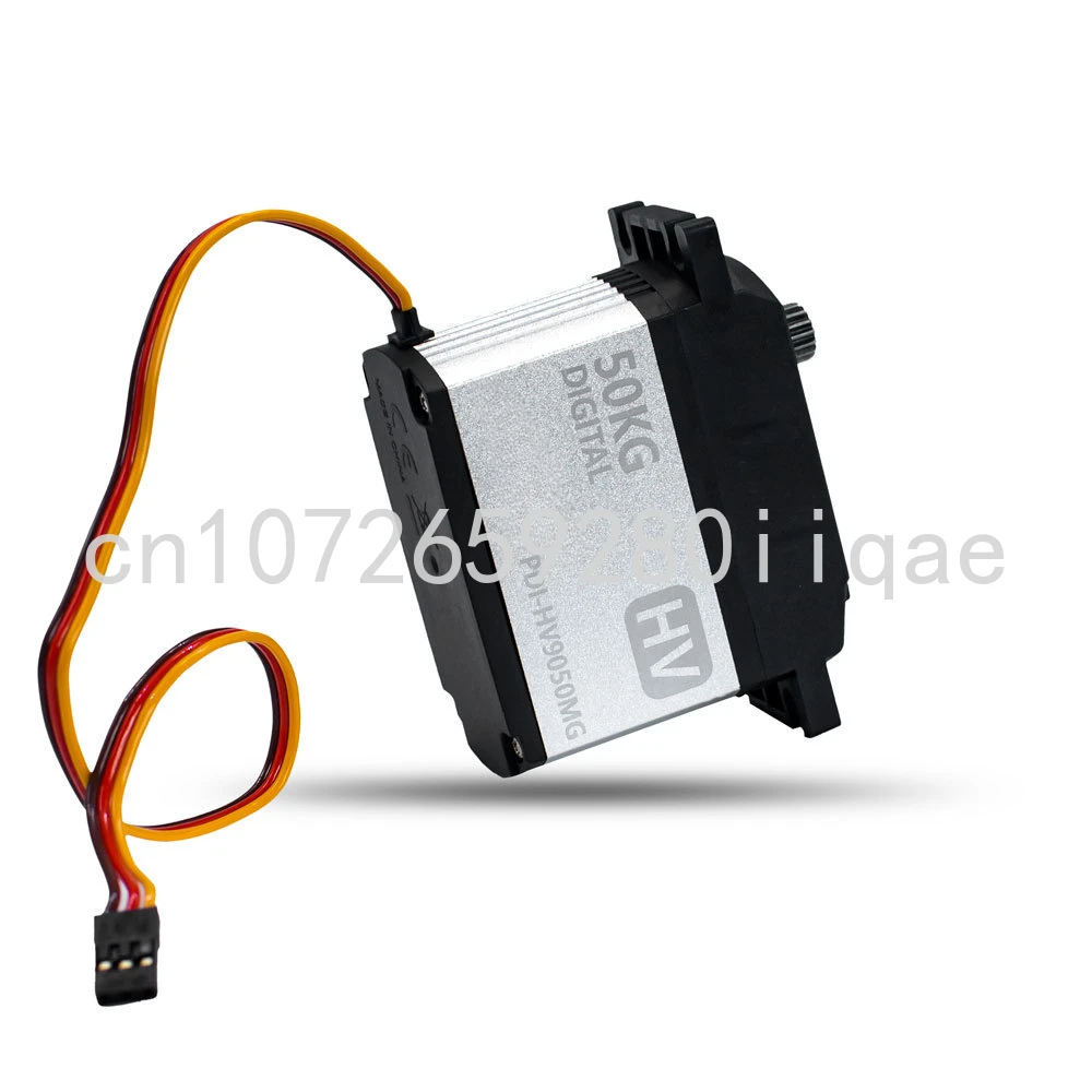 

PDI-HV9050MG High Pressure Metal Tooth 52kg Five Car High Torque Digital Servo RC Gasoline Vehicle