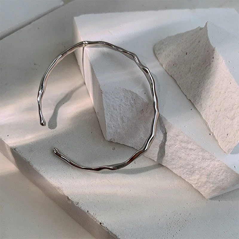 

New Handmade Men's And Women's Bracelets, Personality Trend, Simple And Irregular Women's Thin, Wild Braceletss