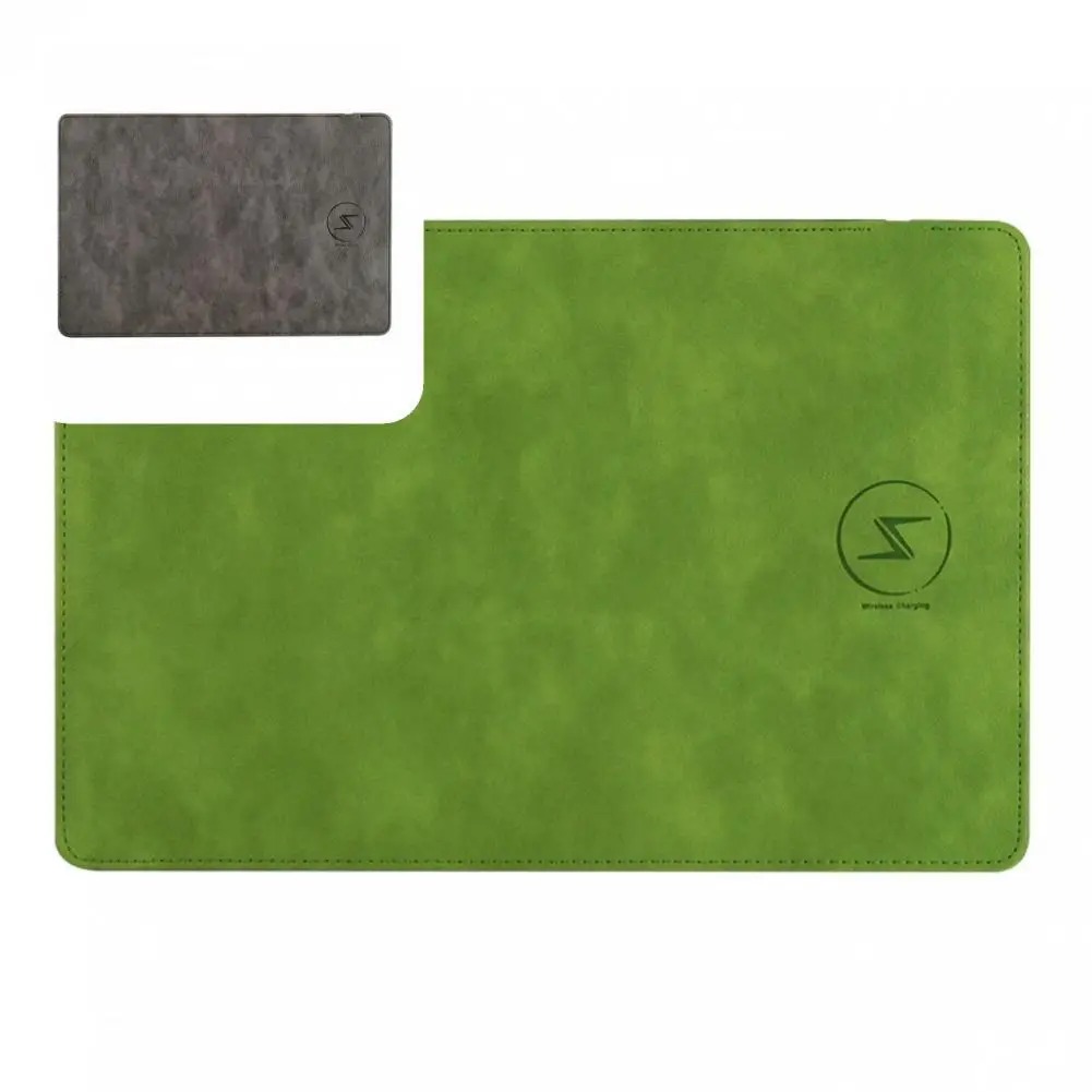 

Stylish 10W Wireless Charging Dock Mouse Pad Multiple Circuit Protection Safe Wireless Charging Mouse Mat