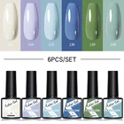 Набор гель-лаков KOSKOE полуперманентных гибридных, 46 шт., набор гель-лаков для ногтей, 8 мл