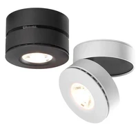 high quality dimmable surface mount recessed led lamps ceiling spot lamp cob 10w12w ac110 220v indoor lighting