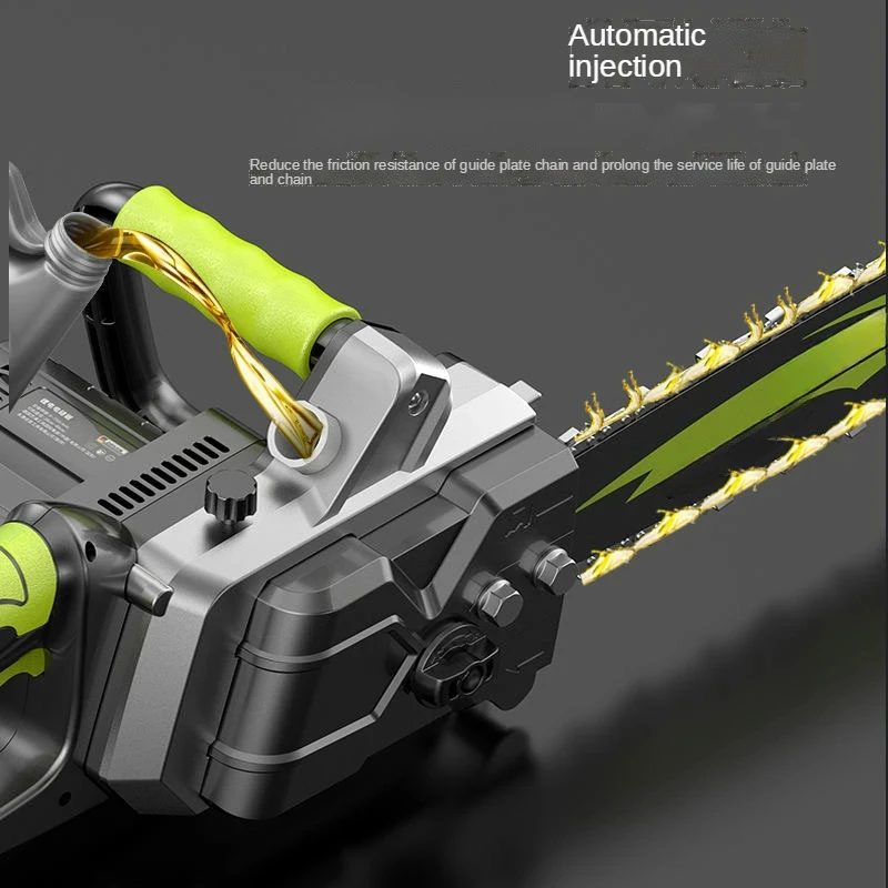 12 дюймов 3000 Вт бесщеточная цепная пила лента 2 шт. батарея деревообрабатывающая