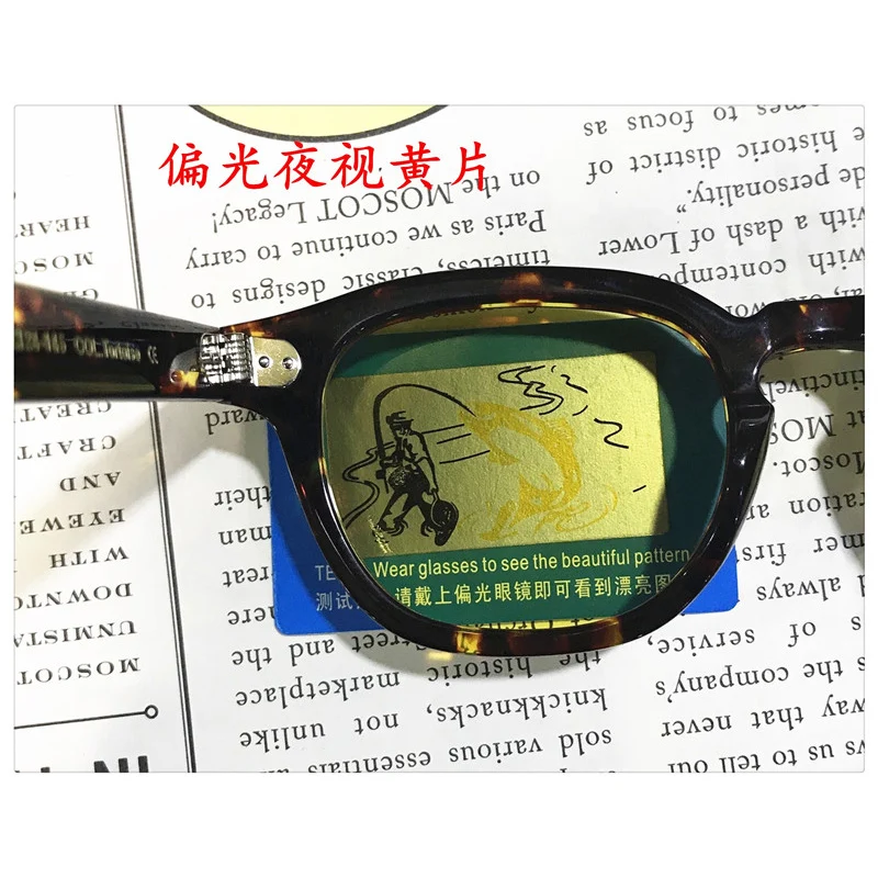 Поляризованные солнцезащитные очки Johnny Depp мужские Lemtosh женские элитные