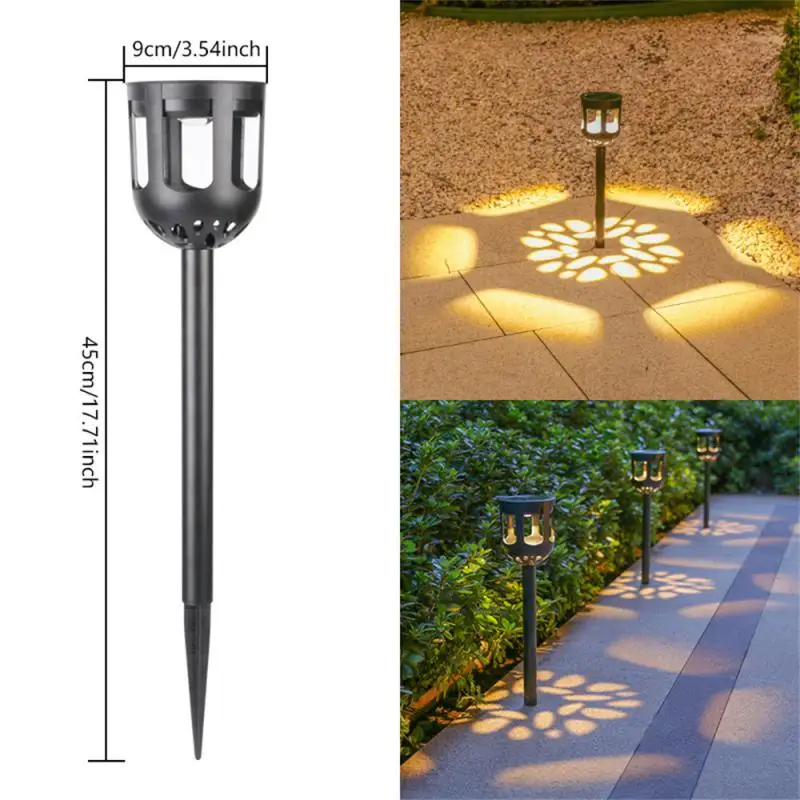 

LED Solar Ground Plug Light Lawn Lamp Creative Paw Shape Waterproof Courtyard Park Garden Staircase Decorative Lighting