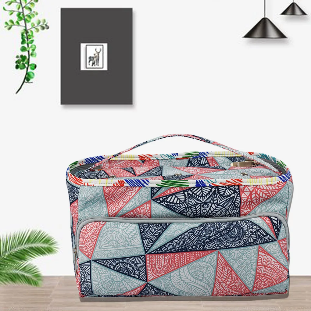 

Пустой чехол для хранения искусственной пряжи, сумка-Органайзер для переноски вязальных спиц, крючков, аксессуаров для шитья