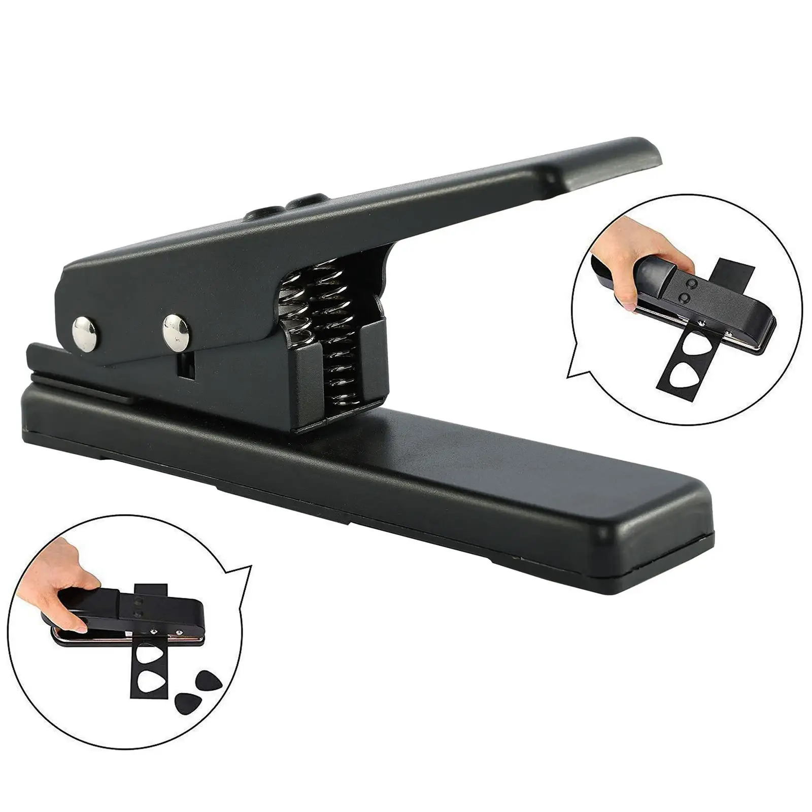 

Guitar Plectrum Punch Tool DIY Tool Picks Making Tool with Pick Strips Sheet Guitar Pick Cutter