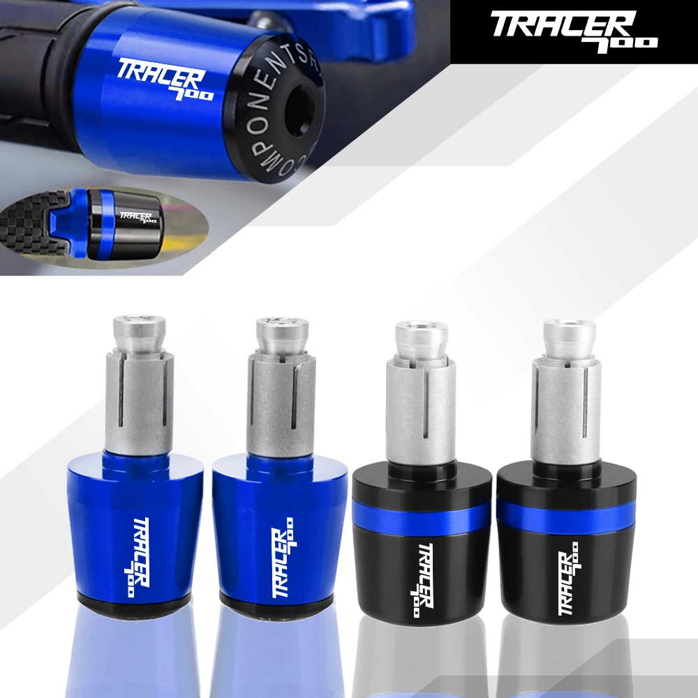 

TRACER 700 Motorcycle Accessories 7/8'' 22 mm CNC handlebar Cap handle bar grips ends For YAMAHA Tracer TRACER700 2018 2019 2020