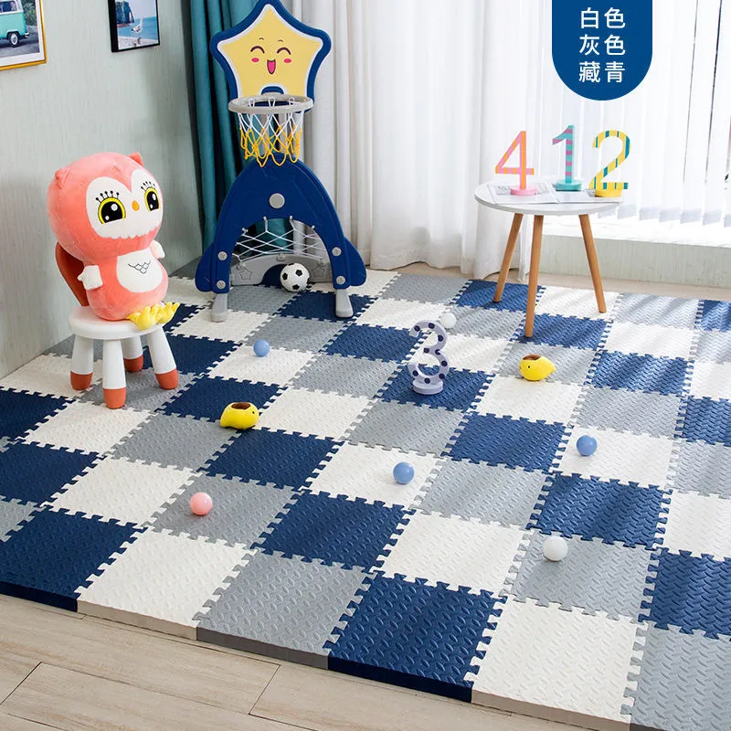 Puzzle Mat 16PCS Play Mats 30x30cm Game Mats Thick 12mm Baby Game Mat Foot Mat for Baby Play Mat Puzzle Mat Floor Mat Kid Carpet