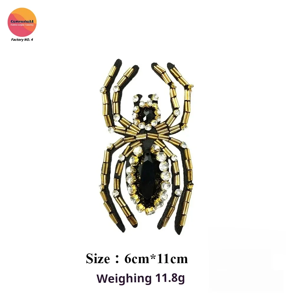 Spot Producenci поставляют аксессуары для одежды Паук ручной работы из бисера обуви и
