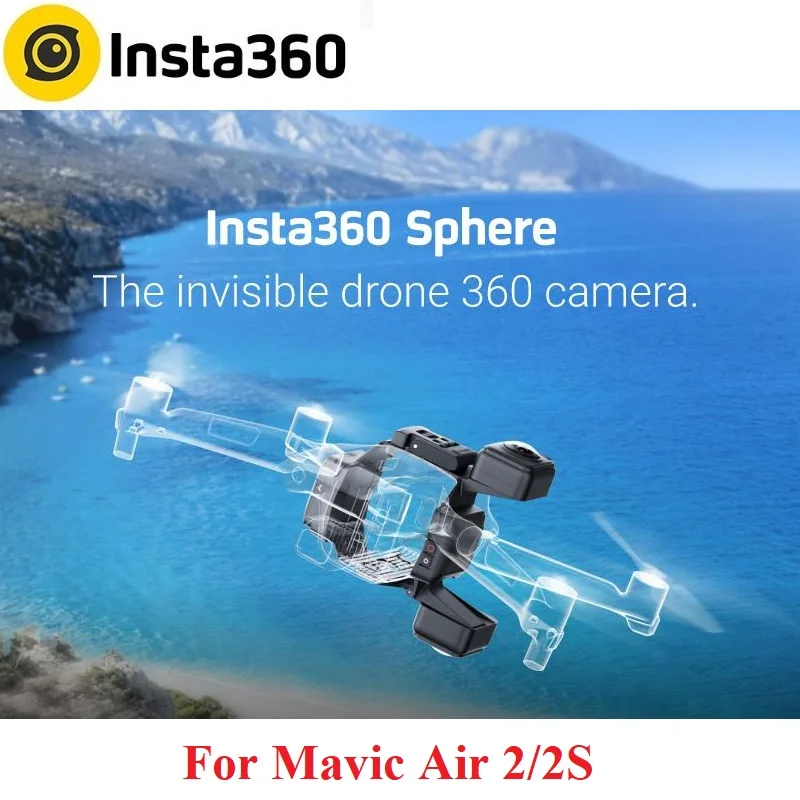 

Insta360 Sphere The Invisibel Drone 360 Camera For Mavic Air 2\2s