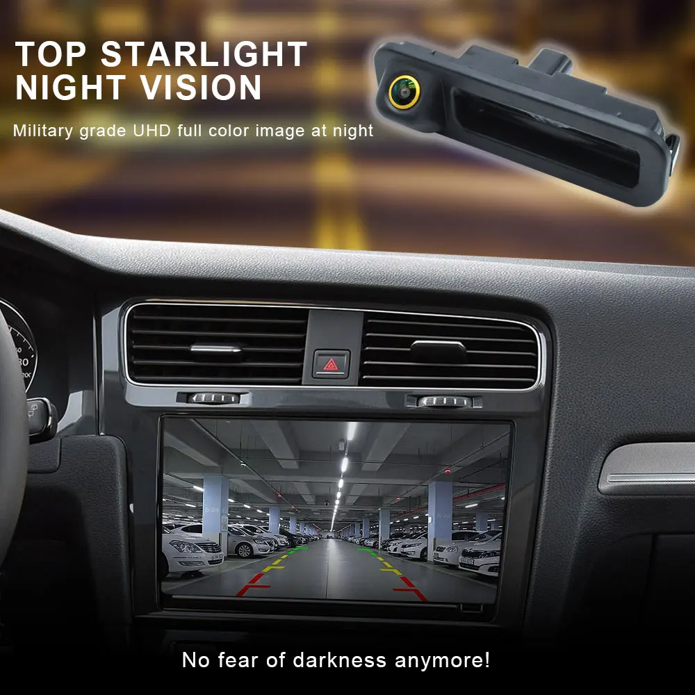 Фото Камера заднего вида для Ford Focus 3 MK3 C MAX 1920 1080 170 №3