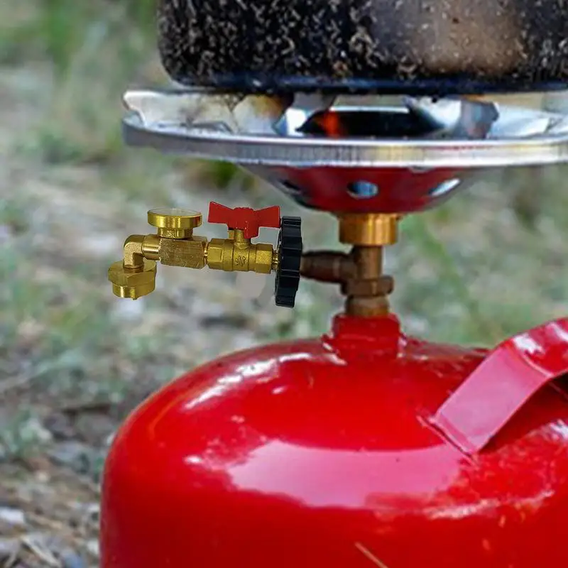 Угловой адаптер для замены пропана устойчивые к атмосферным воздействиям