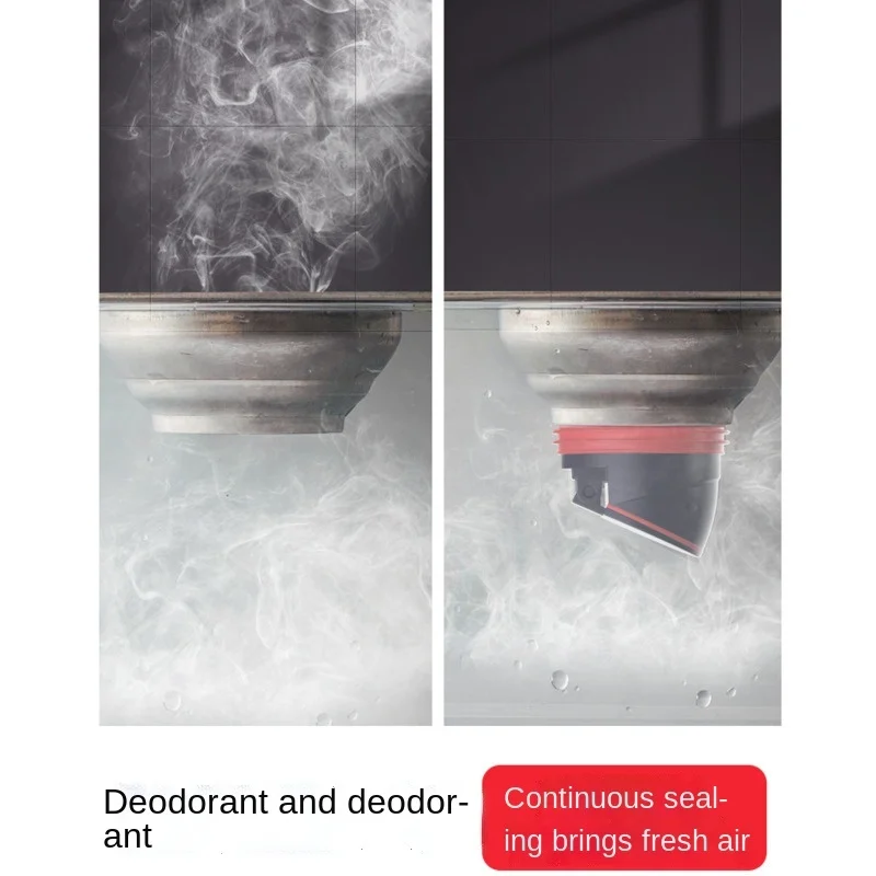 Фильтр для слива воды в ванной комнате с большим объемом защитой от запаха -