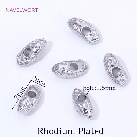 Разделители для бусин NAVELWORT позолоченные латунные