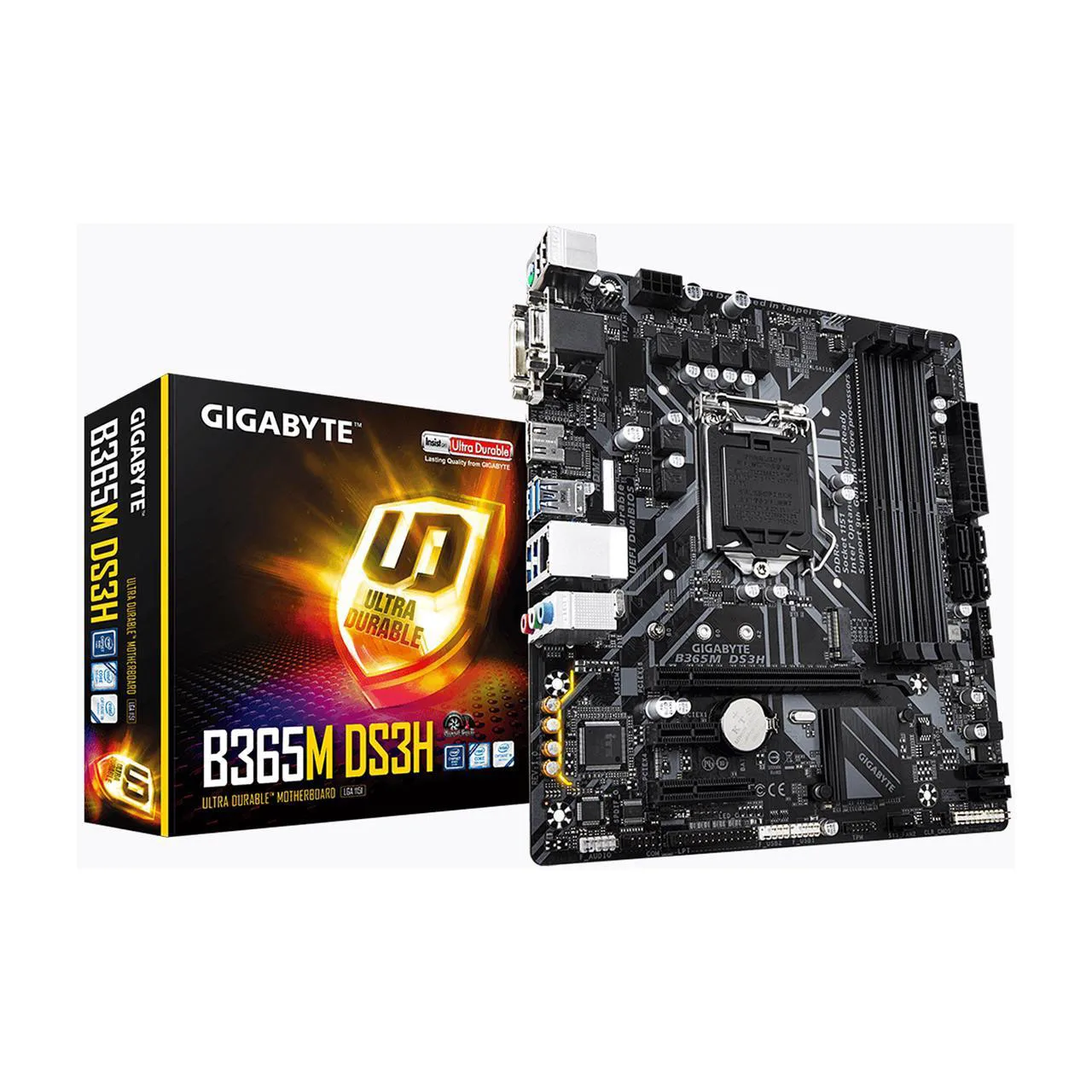 

Gaming Motherboard Gigabyte B365M DS3H LGA 1151 Intel B365 Supports 9th and 8th Gen Core Processors with B365 Chipset Socket