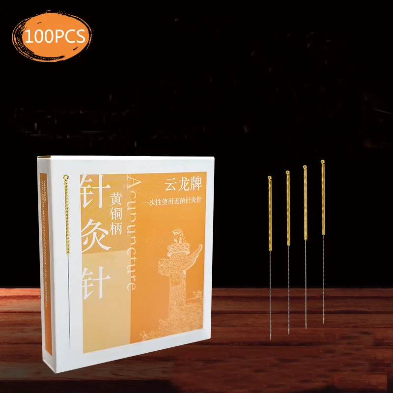 

100 шт./коробка, стерильная игла для иглоукалывания