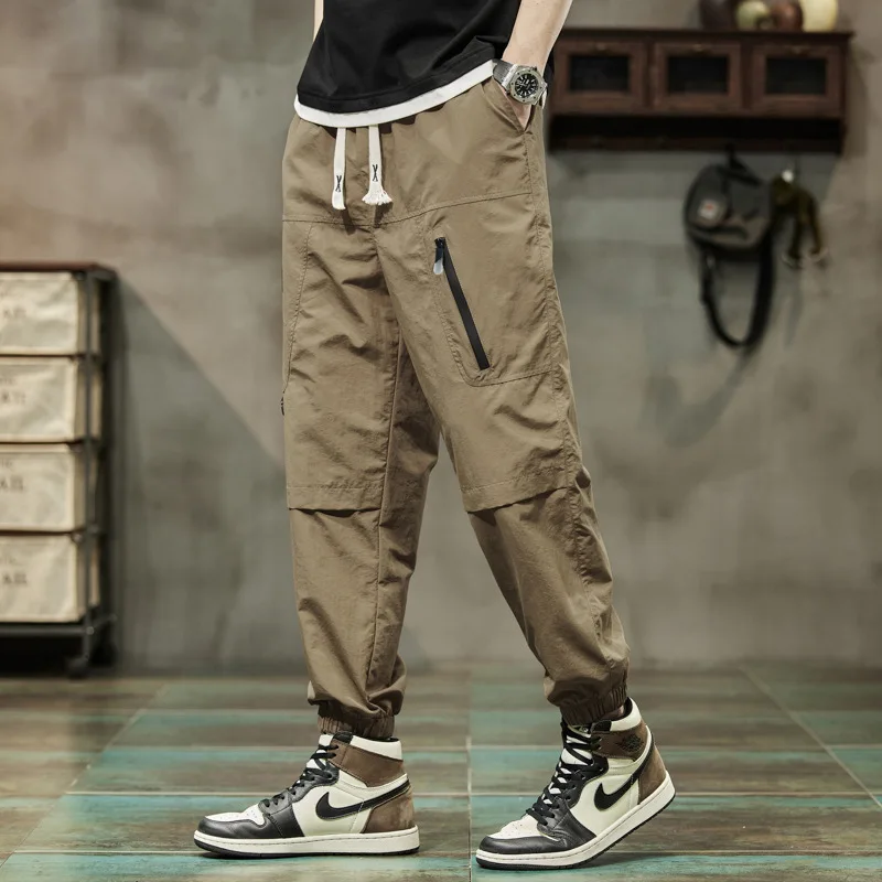 

Cargo Pants Men Jogging Casual Pants Full Length Military Mens Streetwear Work Tactical Trekking Tracksuit Trousers Plus Size