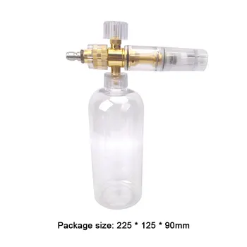 Transparent Foamer Jet Bottle High Pressure Foam Lance Car Washer High Foaming Effect Cleaning Tool for Automobile Truck 6