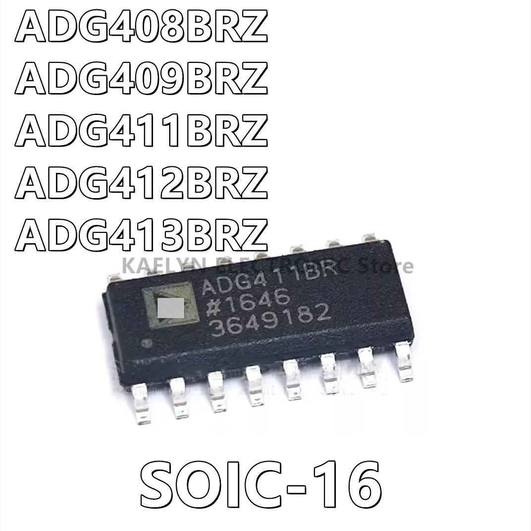 

10Pcs/lot ADG408BRZ ADG408 ADG409BRZ ADG409 ADG411BRZ ADG411 ADG412BRZ ADG412 ADG413BRZ ADG413 SOIC-16