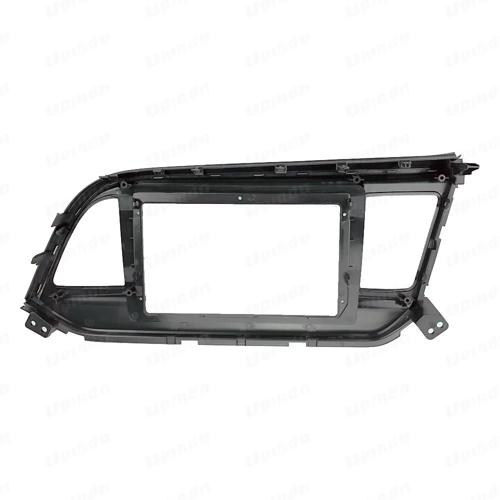 2 Din 9 дюймов Автомобильный радиоприемник установка DVD GPS Mp5 пластиковая панель