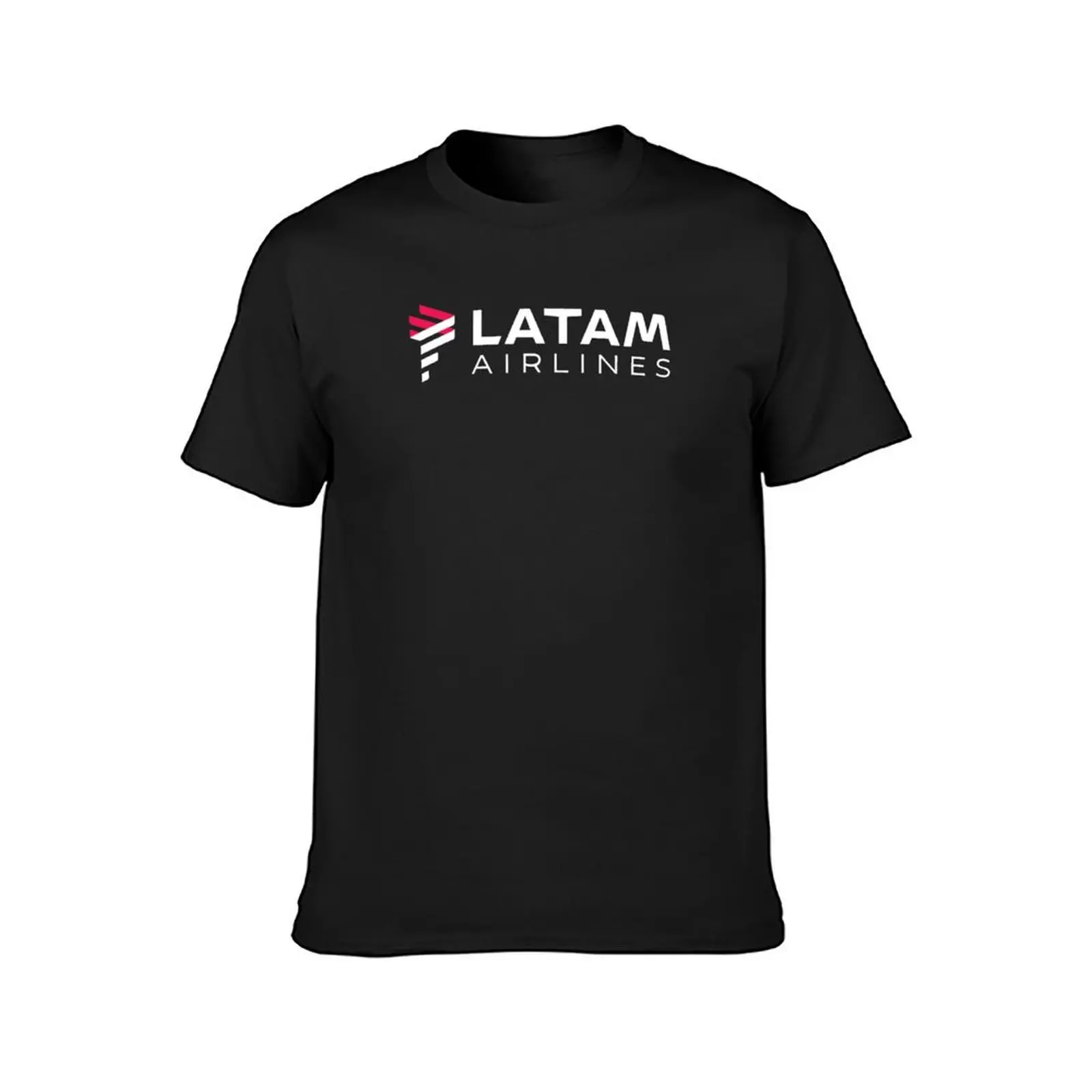 Фото Летняя футболка большого размера Latam Airlines, милые летние топы, тяжелые футболки для мужчин №2