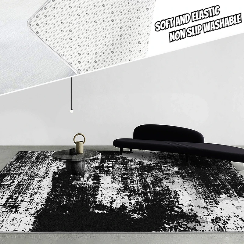 

Modern Abstract Large Living Room Rugs Home Decoration Luxury Bedroom Non-slip Carpet Area Floor Mat for Study Lounge Washable