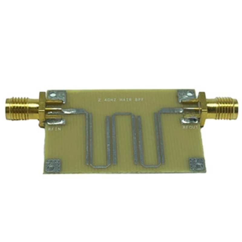 

2.4GHZ Microstrip Bandpass Filter Replacement Parts High Performance Improve Reliability of Signal Transmission