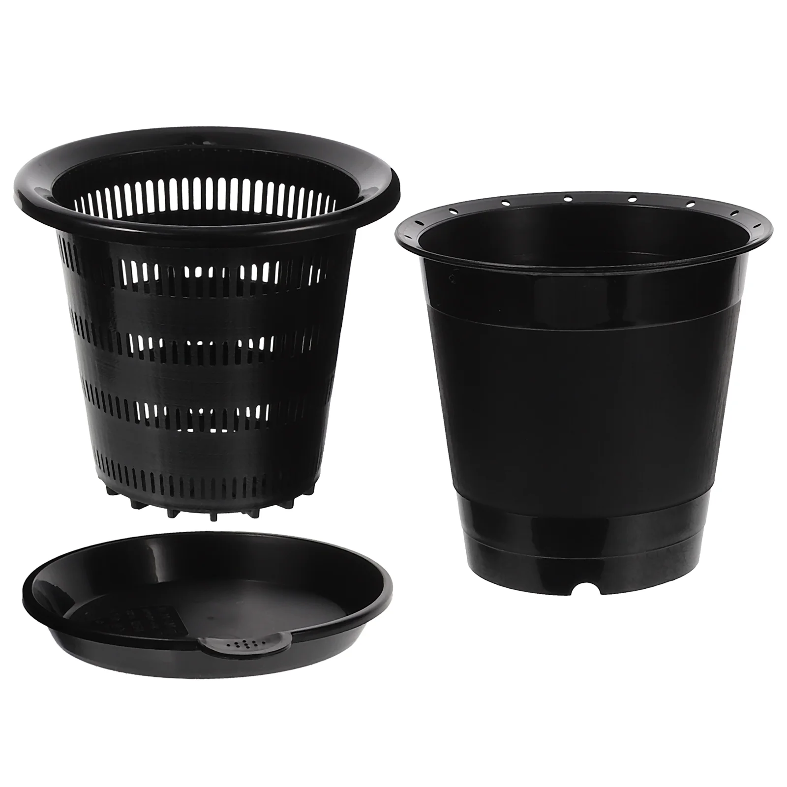 

Pot Planter Nursery Flower Saucer Succulent Garden Starting Flowerpot Breathable Flowerpots Control Root Growing Gardening