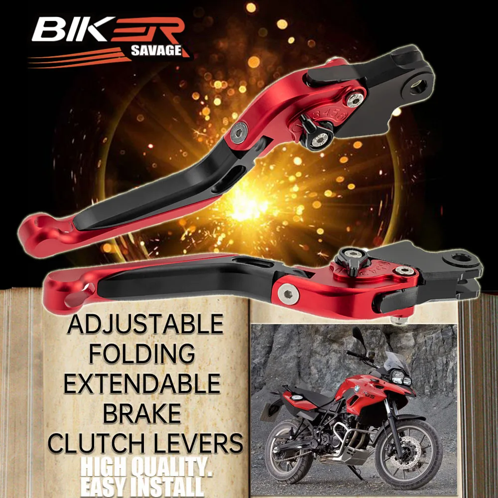 

Clutch Brake Lever Motorcycle For BMW F800 GS R GT ST S F700GS F650GS Folding Extendable Leviers Hand Controls Accessories