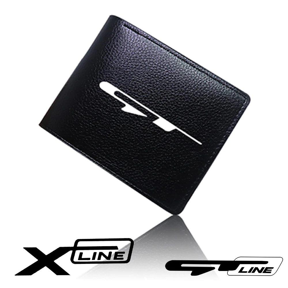 

Car leather wallet Card package for kia k3 k5 seltos atlantica ceed Forte RIO STINGER gt gtline xline Car Accessories