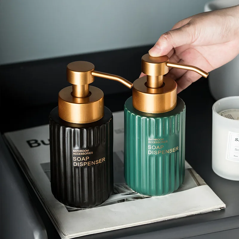 340 мл керамический дозатор пенящегося мыла многоразового использования жидкий