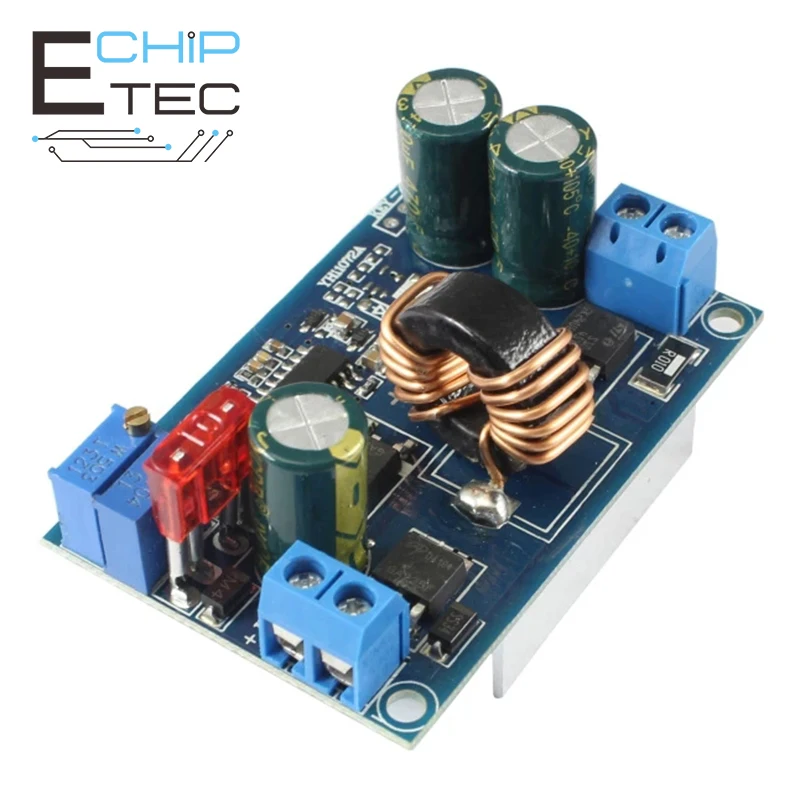 

DC-DC Automatic Boost Buck Converter 5-32V to 1.25-20V 60W 5A CC CV Step up/down Power Supply Module LED Driver
