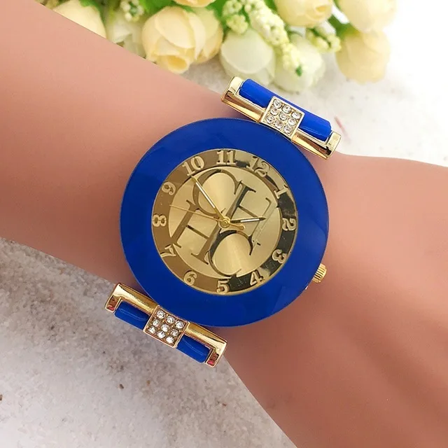 Women Fashion Silicone Watches Set Minimalist High Number Qualities Big Dial Ladies Quartz Wristwatches With Casual Clock Gifts