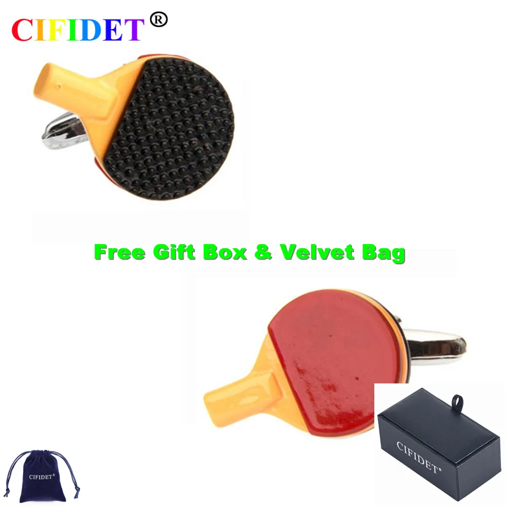 Спортивная запонка CIFIDET Современная для рубашек настольного тенниса летучей