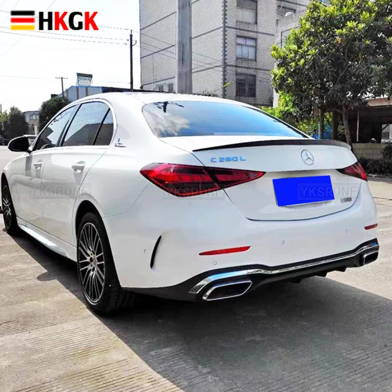 

Спойлер для заднего багажника Mercedes W206, спойлер для заднего багажника автомобиля, спойлер для нового c-class AMG Style C200 C260 2020-2021
