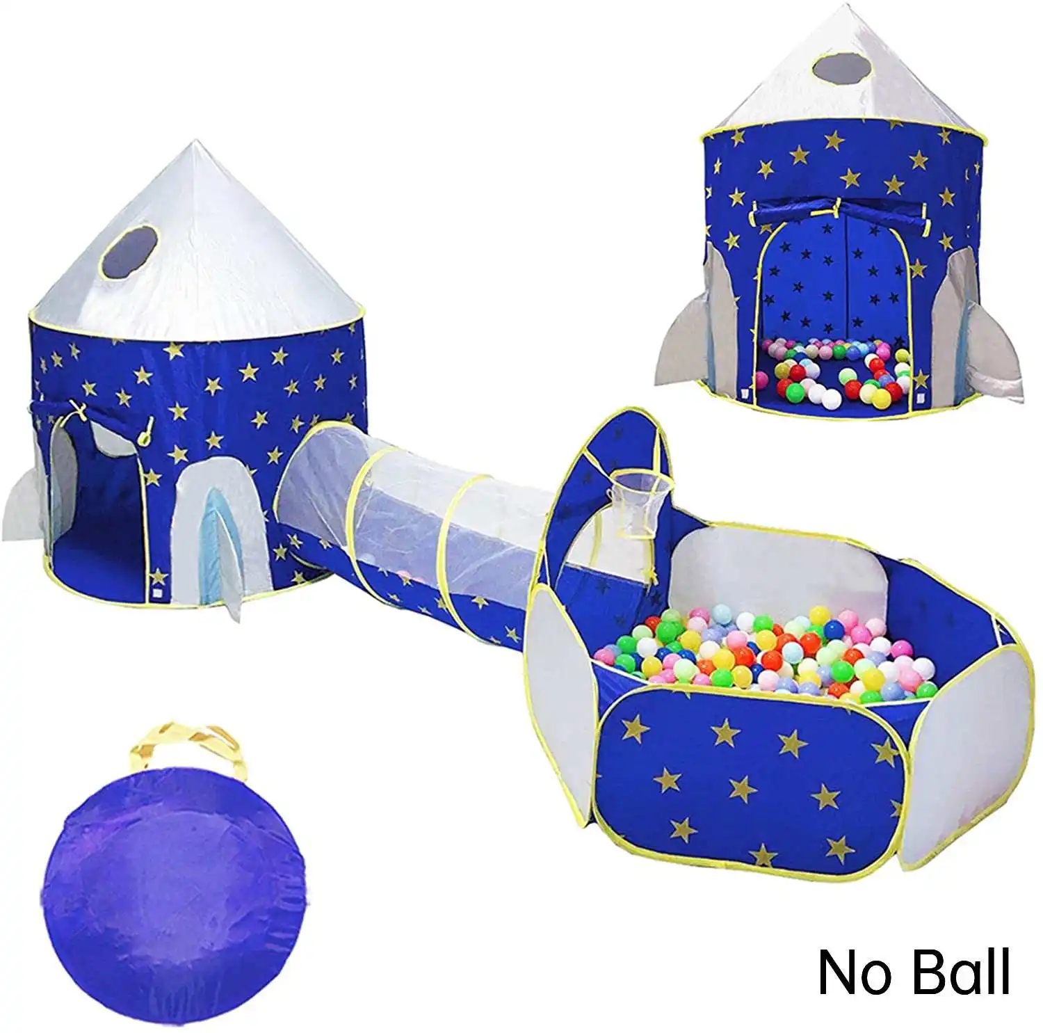 

3 In 1 Toy Tents Tunnel for Children Baby Indoor Ocean Balls Dry Pool Toddler Playground Park Foldable Kids Play Playpen