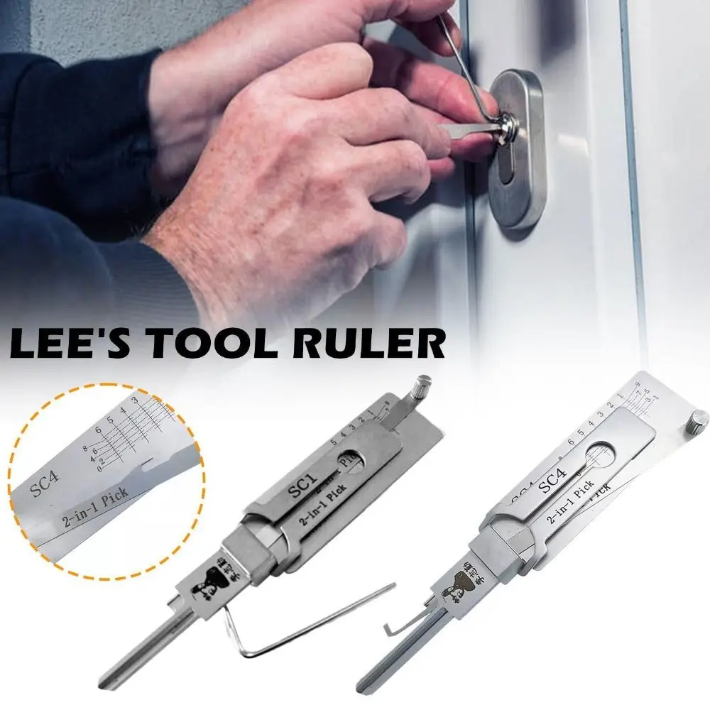 

Original 2-in-1 Lishi Tool SC1,SC4,KW1,KW5,AM5, Car Hand Tools