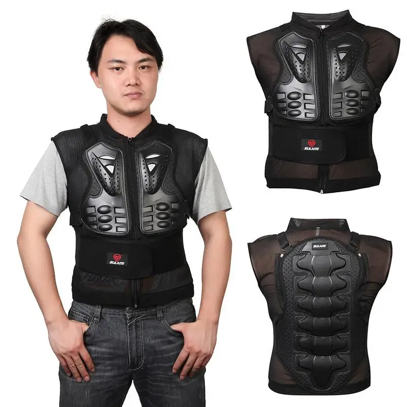 

Мотоциклетная куртка, мотоциклетный бронированный дышащий защитный нагрудный жилет для езды по безрукавам, бронированный жилет для езды по бездорожью, защитная нагрудная куртка