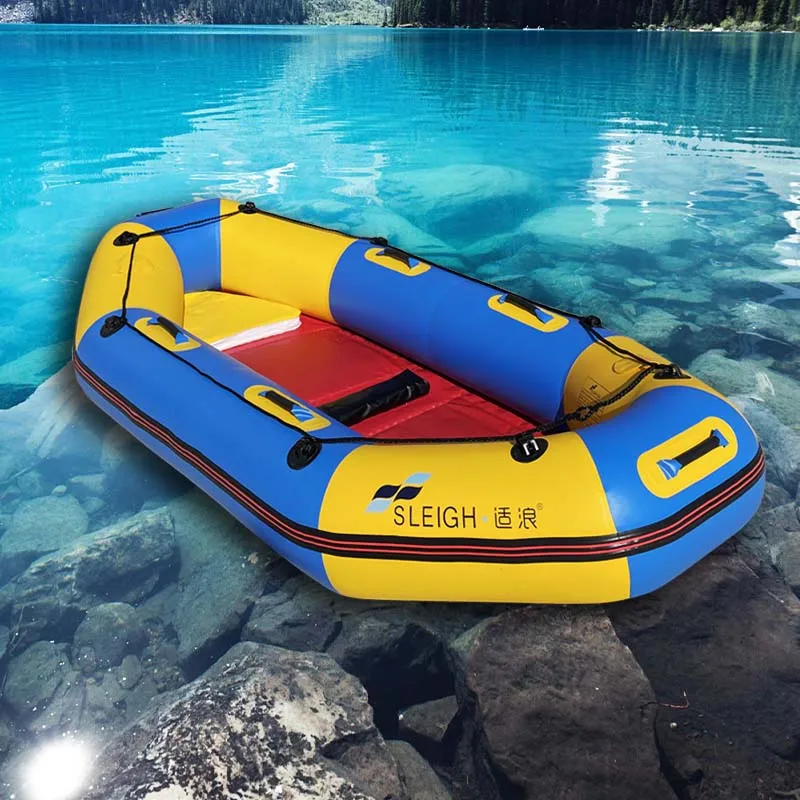 Портативная Лодка на солнечной батарее 7 9 фута 2 человека для дрифтинга надувная
