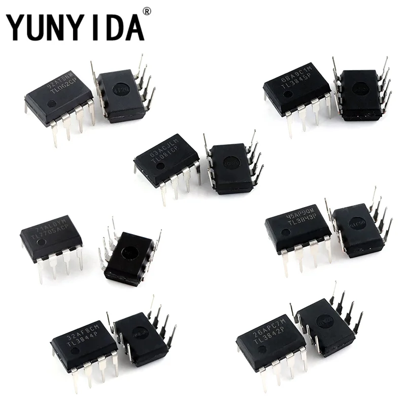 5pcs Free Shipping TL3842P TL3843P TL3844P TL3845P TL7705 TL081 TL062 DIP New and Original | Электронные компоненты и