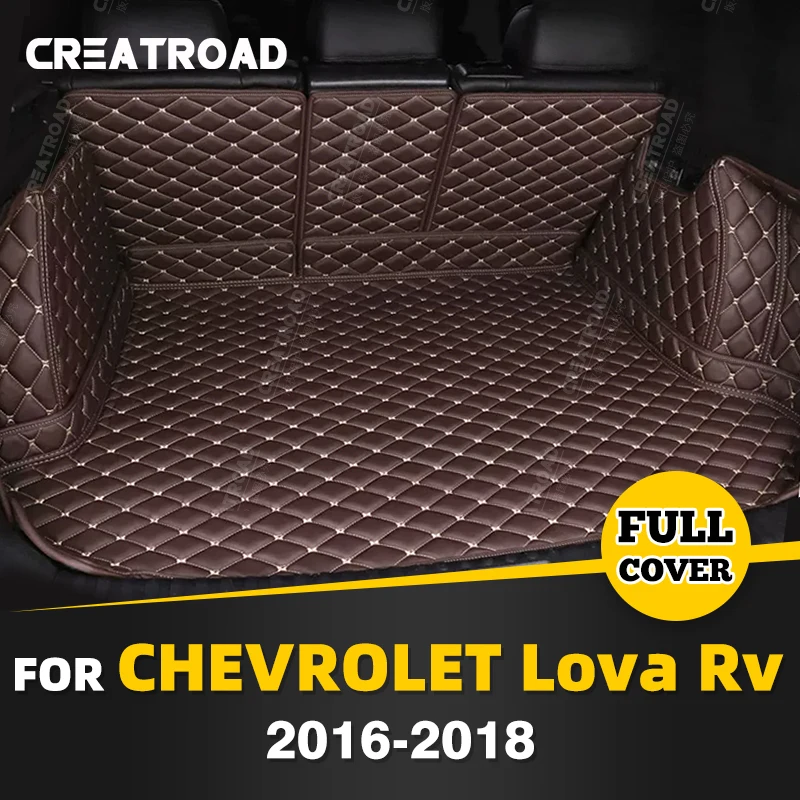 

Автомобильный коврик для багажника с полным покрытием для Chevrolet LOVA RV 2016-2018 17, автомобильный коврик для багажника, протектор для салона автомобиля, аксессуары