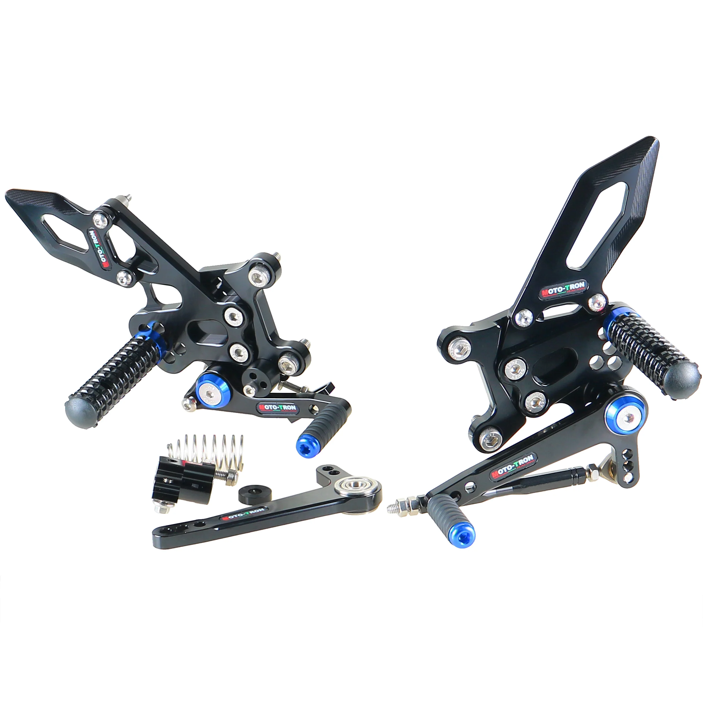 

MOTO-TRON мотоциклетный регулируемый задний комплект с ЧПУ, подставка для ног, подставка для ног для Aprilia RSV4 Tuono v4 2021-2022-2023-2024