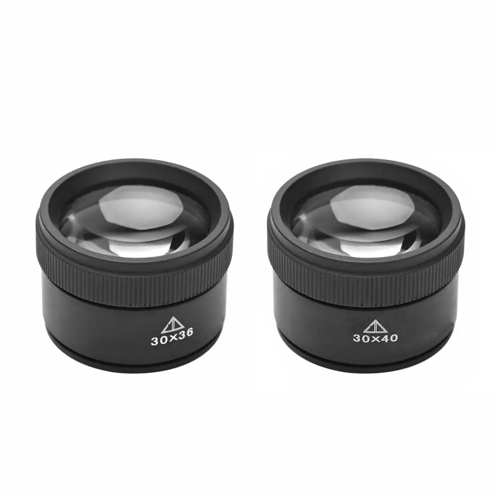 

30X HD Portable Handheld Magnifying Glass Magnifier Kirsite Optical Glass Lenses Eye Loupe Len Jewelry Loupe Analysis Instrument