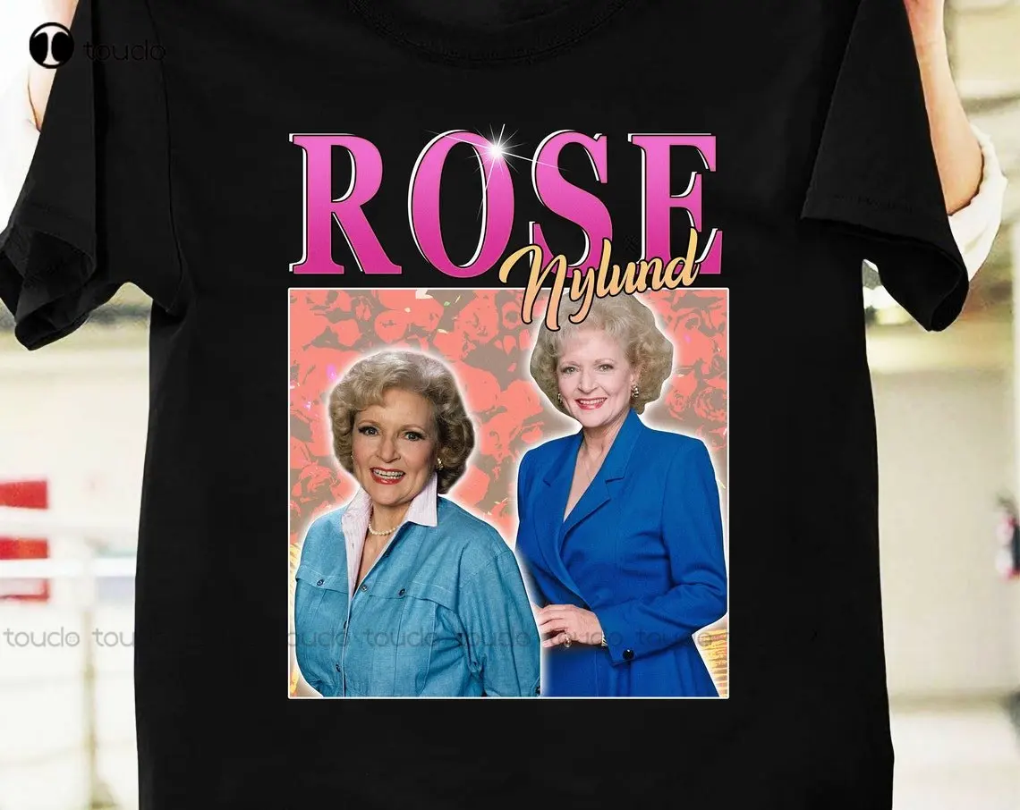 Rose Nylund Vintage T-Shirt Rose Nylund Shirt The Golden Girls Movie Shirt Tv Series Shirt 90S Movie Shirt Xs-5Xl Unisex