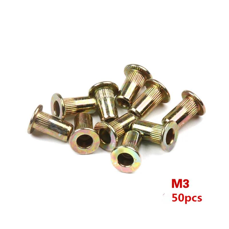 

Набор заклепок с плоской головкой JERBOR M3 M4 M5 M6