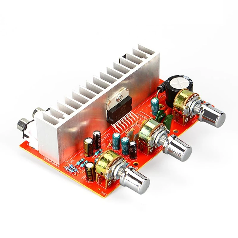 

TDA7377 Digital Audio Amplifier Board 40W+40W Stereo 2.0 Channel Power Amplificador For Car DIY Speaker DC12V E5-005