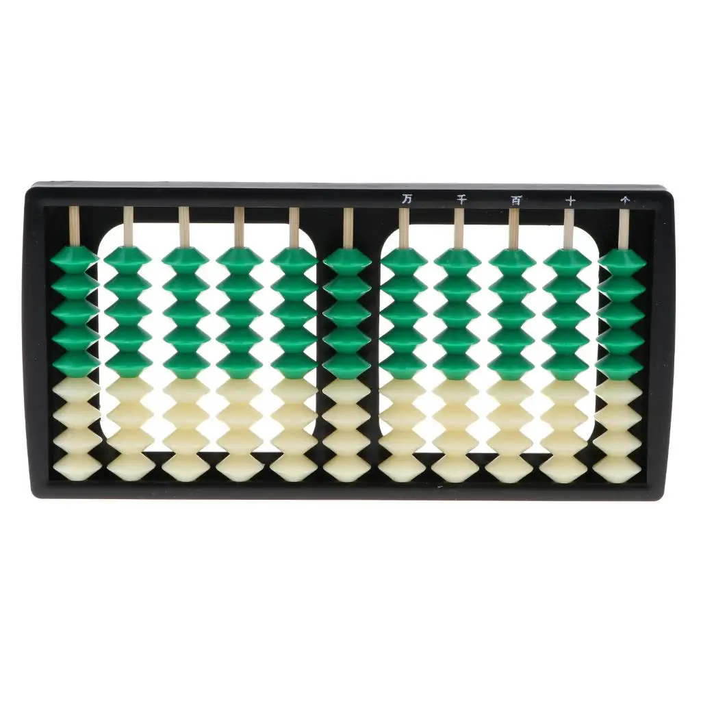 

Plastic Chinese Abacus, Calculator Math Educational Toy, 11 Column,