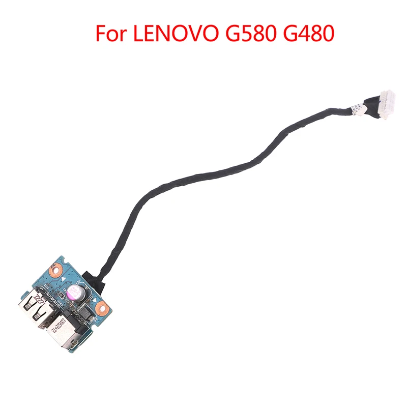 

1 PC Laptop Power Cable For LENOVO G580 G480 Power Board USB Interface Board Port DC Jack